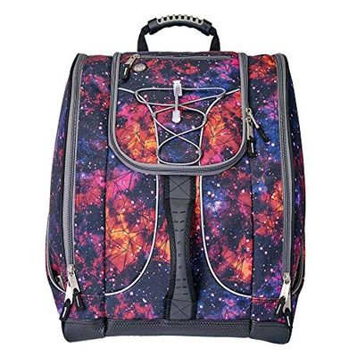 Athalon Sac à Dos et Sac à Dos pour Chaussures de Ski - Snowboard - Tout Peut contenir - (Chaussures de Ski, Casque, Lunettes, Gants)