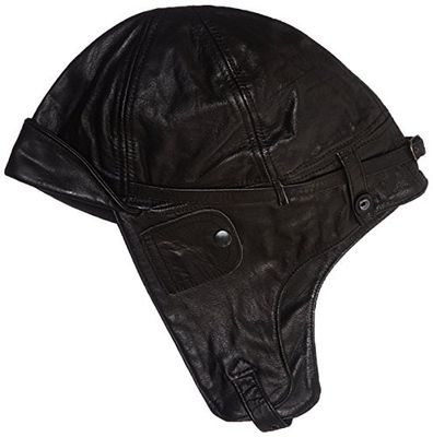 Mil-Tec FLIGHT LEREN CAPUCHON ZWART