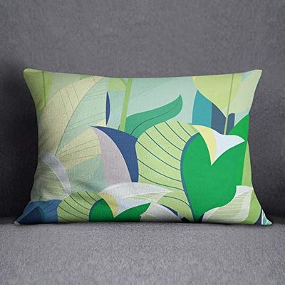 Questo Casa Funda de cojín Decorativa, Funda de cojín, decoración del hogar, para sofá, cafetería, tamaño: 35 x 50 cm, diseñada y Fabricada en Türkiye