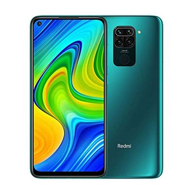 Xiaomi Redmi Note 9 Smartphone 3GB 64GB, MTK Helio G85, 6.53" DotDisplay, 48MP+13MP Cámara, 5020mAh batería, Versión Global (Verde)