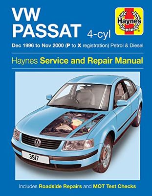 VW Passat 4-Cyl Petrol & Diesel (Dec 96 - Nov 00) P To X