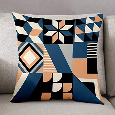 Bonamiason Decoratieve kussenslopen 45x45 cm, Kussenhoezen Bank, Decoratieve Kussenhoesjes, Kussensloop Sierkussen Kerstmis - Ontworpen en geproduceerd in Turkije