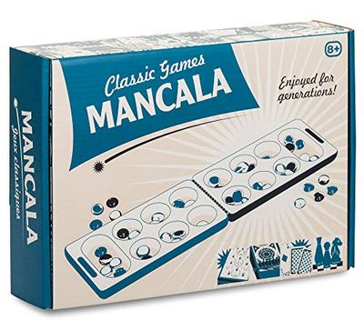 Tobar - 13033 - Jeu de Mancala en bois, style vintage