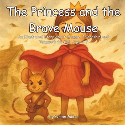 The Princess and the Brave Mouse: An Illustrated Story About Courage, Friendship, and Teamwork for Kids Ages 3–7