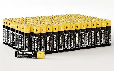 Intenso Energy Ultra AAA Micro LR03 alkaline batterijen 150 stuks, geel-zwart