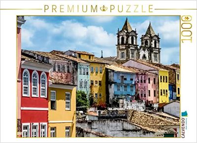 CALVENDO Uwe Bergwitz - Puzzle Pelourinho Salvador da Bahia, 1000 pezzi, dimensioni 64 x 48 cm