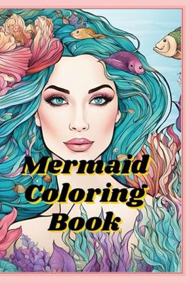 Mermaid Coloring Book.