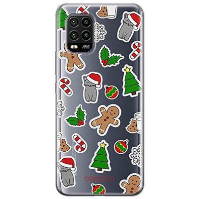 ERT GROUP Handyhülle für Xiaomi MI 10 LITE Original und offiziell Lizenziertes Babaco Muster Winter 006 optimal an die Form des Handy angepasst, teilweise transparent