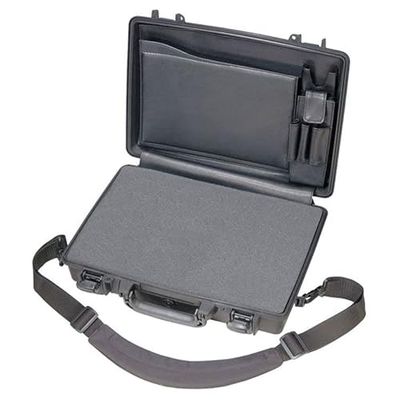 PELI 1490CC2 valise pour ordinateur portable résistante aux chocs, étanche IP67, capacité 14L, fabriquée aux États-Unis, couleur: noire