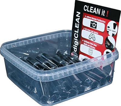 Digiclean C115D S+M Spazzola per Pulizia, Nero
