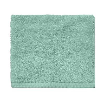 Essix Serviette de Bain Unie en Coton, Aqua, 30x50cm