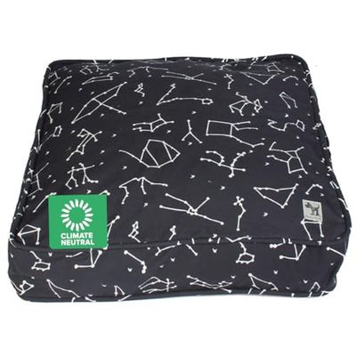 Molly Mutt Grande Housse de lit pour Chien – Imprimé Rocketman – Mesure 91,4 x 114,3 x 12,7 cm – 100% Coton – Durable, Respirante – Lavable en Machine