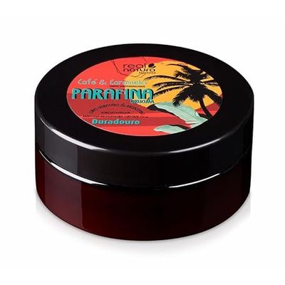 Real Natura - Paraffina Abbronzante Urucum Caffè e Caramelle - 150ml - Abbronzatura Intensa e Idratazione