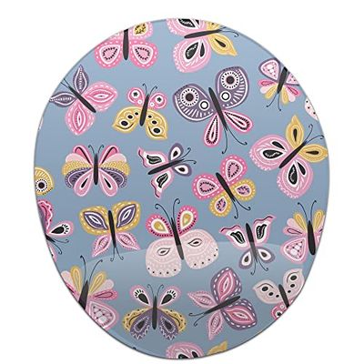 Questo Casa, Ergonomische muismat met polssteun, digitaal bedrukte muismat tegen schede problemen, antislip onderkant, voor kantoor en thuis, afmetingen: 20 x 23 cm