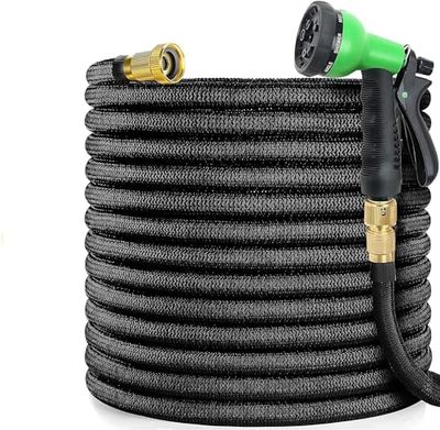 AntDau71® Magische tuinslang, uittrekbaar, magische broek voor irrigatie, in verschillende maten, met 8 waterpistoolmodi (5/25 meter)