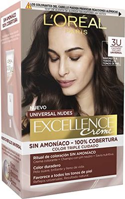 Excellence Creme Universal Nudes Tinte 3U-Dark Brunette