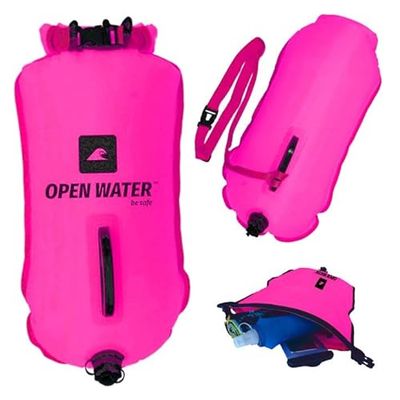 OpenWater Open Water Buoy 28L Pink, Boot di Sicurezza Unisex Adulto, Rosa, XL