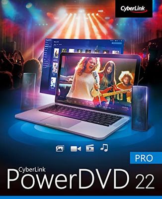 CyberLink PowerDVD 22 | Pro | PC | Código de activación PC enviado por email