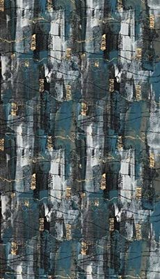Homemania Printed Rug, 25% Polyester, 75% Cotton, Multicolor