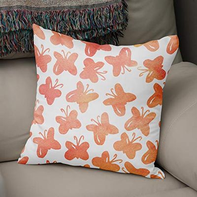 BonaMaison Decoratieve Kussensloop, Kussenhoezen Bank, Decoratieve Kussenhoesjes, Kussensloop; Sofa, Slaapkamer, Kantoor, Auto 43x43 Cm - Ontworpen en vervaardigd in Turkije