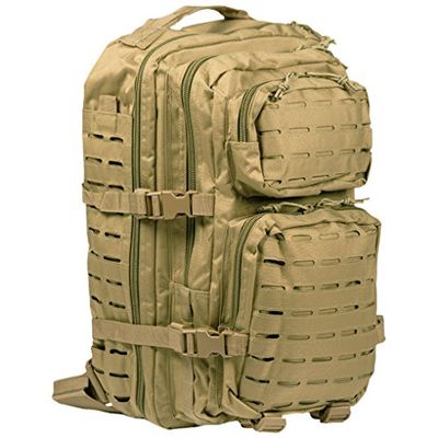 Mil-Tec Miltec Sac À Dos Us Ass.Pack Laser Cut GRA.Coy a Unisex, Gris, Taille Unique