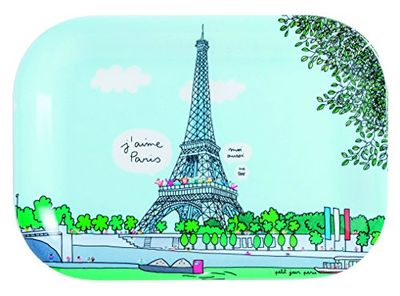Les Terrasses Parisiennes SB970G Kleine dienblad "Tour Eiffel"