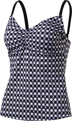 FIREFLY Tankini MEA II Haut de Bikini Femme, Multicolore, FR : M (Taille Fabricant : 40C)