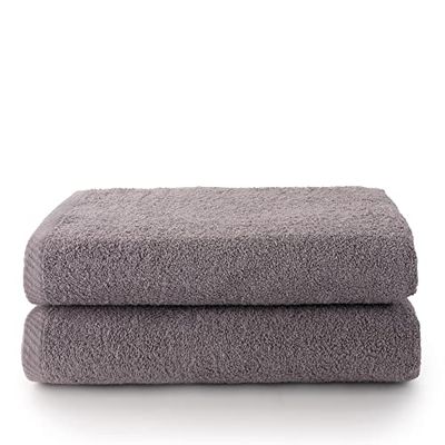 Top Towel - Plus - Confezione da 2 asciugamani da bagno grandi - Asciugamani da doccia - Asciugamano da bagno 100% cotone