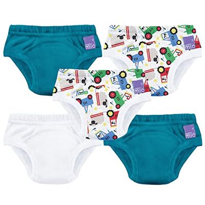 Bambino Mio, Potträningsbyxor, bondevänner, 2-3 år, 5-pack