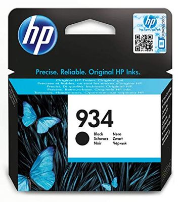 HP 934 Cartouche d'Encre Noire Authentique (C2P19AE) pour HP OfficeJet 6820e, HP OfficeJet Pro 6230 / 6830