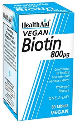 HealthAid Biotin 800μg - 30 Tablets