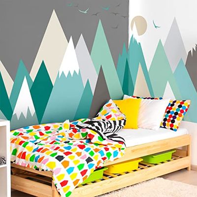 Pegatinas de pared para niños – Decoración de habitación infantil – Adhesivo de pared escandinavo – 60 x 100 cm