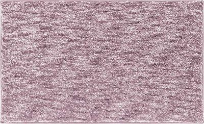 Grund 3D Bath Mat, Ultra Soft and Absorbent, Anti Slip, 5 Years Warranty, MIRAGE, Bath Mat 70x120 cm, mauve