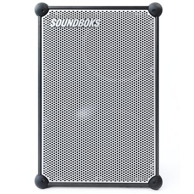 SOUNDBOKS 4 – Enceinte Bluetooth Haute Performance – Enceinte Ultra puissante pour Les soirées avec Batterie Rechargeable et 40 Heures d’autonomie – Enceinte sans Fil Portable – 126 DB (Métallique)