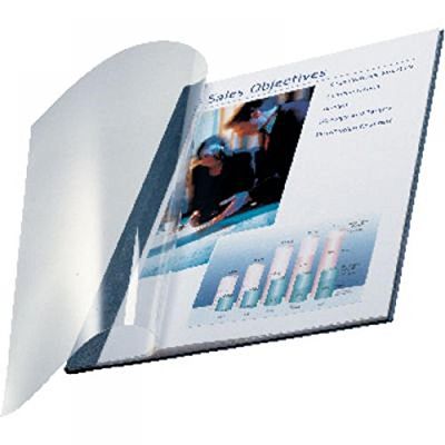 Leitz impressBIND Soft Covers, 14.0 mm Spine, Black, Pack of 10