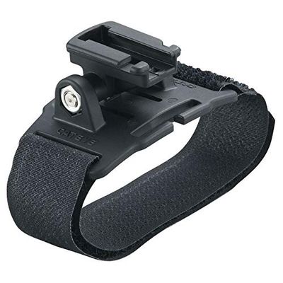 CatEye Soporte Faro Casco, Adultos Unisex, Negro, Medio
