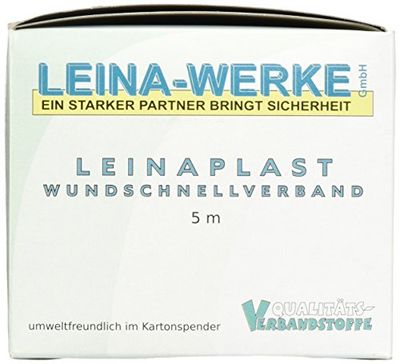 LEINAWERKE 70055 LEINAPLAST zelfklevende bandages 5 m x 8 cm EL 1 stuk.