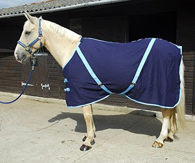 Rhinegold 0 Rhinegold - Lenzuolo estivo con rilegatura blu navy, 37 3 EU