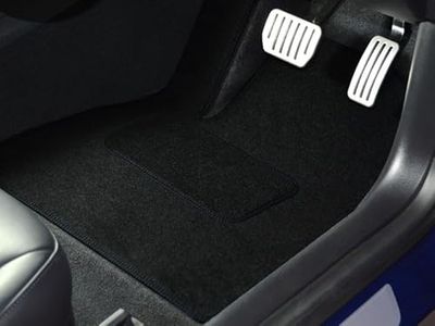 Tailored Car Mat Set Compatible/Replacement for Polestar 1 Velour Carpet Mats, With Heel Pad, Non Slip