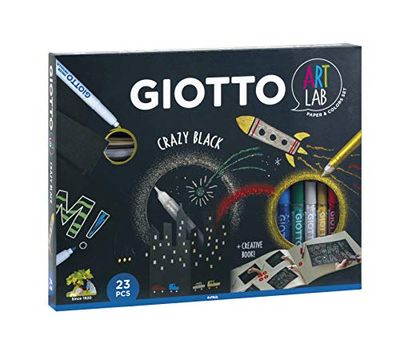 Giotto - Art Lab Crazy Black creatieve set