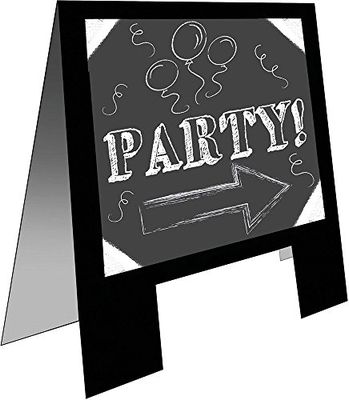 Creative Converting 192231 Party Supplies, Carta, Nero