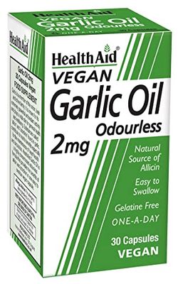 HealthAid Garlic Oil 2mg 30 Vegicaps