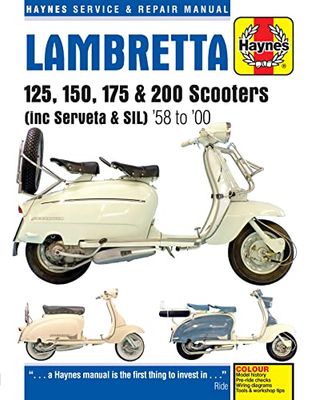 Lambretta Scooters (58 - 00) Haynes Repair Manual (Paperback)