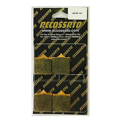 AGPA112ST, PASTIGLIE FRENO ANT ACCOSSATO LAVERDA>SFC 1000 (RAD. CAL) (2004-)