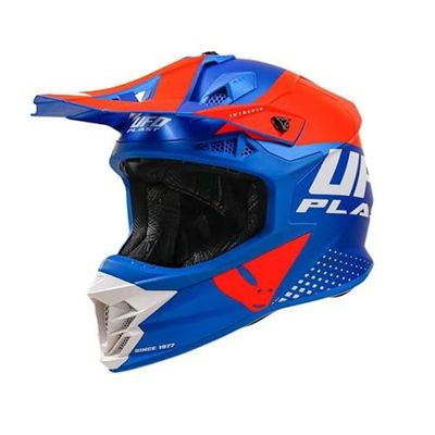 UFO PLAST Hjälm Intrepid Blå/Orange XL