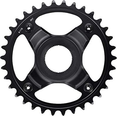 Shimano STEPS Unisex's SMCRE7012B2DGL Jassen & Gilets, Zwart, 42 tanden