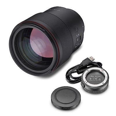 Samyang AF 135mm F1.8 FE para Sony E - lente teleobjetivo de formato completo y APS-C con enfoque automático, longitud focal fija brillante para cámara Sony con montura E