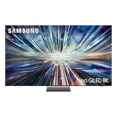 SAMSUNG TV 85" QE85QN900DTXZT NEO QLED 8K Mini LED, Tecnologia Quantum Matrix Pro, Processore NQ8 AI Gen3, Upscaling PRO AI 8K, Infinity Air Design, Slim One Connect,Dolby Atmos OTS+, 2024