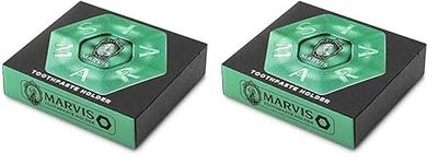 Support de dentifrice vert (Lot de 2)
