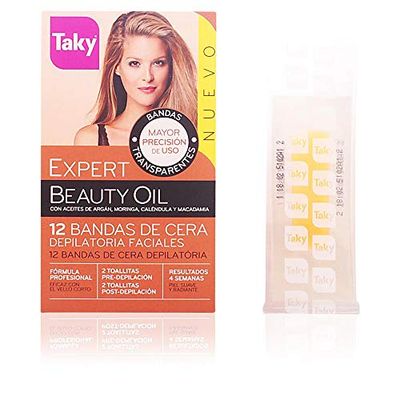 Taky Beauty Oïl Bandes Dépilatoires